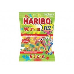 1210 HARIBO FIZZY WORMS 70G...