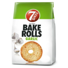 3826 BAKE ROLLS GARLIC 80G...