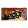 3936 SOKOLOW PORK NECK MEAT GRATKA TIN 300G (6)  / KONSERWA Z GOLONKA